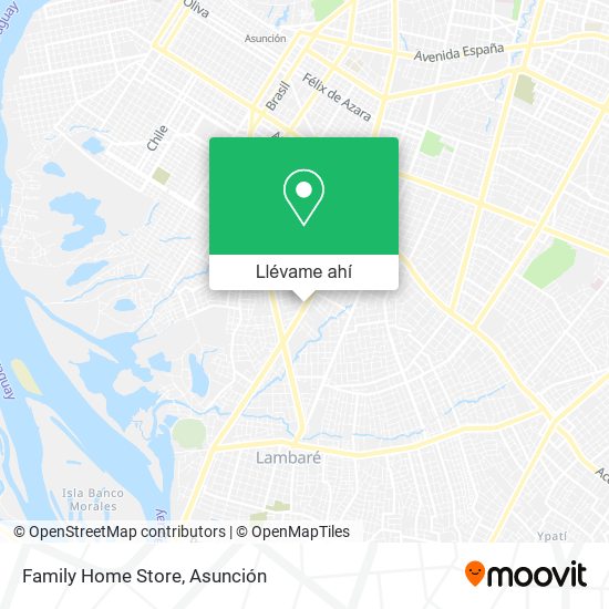 Mapa de Family Home Store