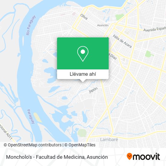 Mapa de Moncholo's - Facultad de Medicina