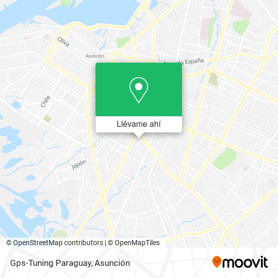 Mapa de Gps-Tuning Paraguay