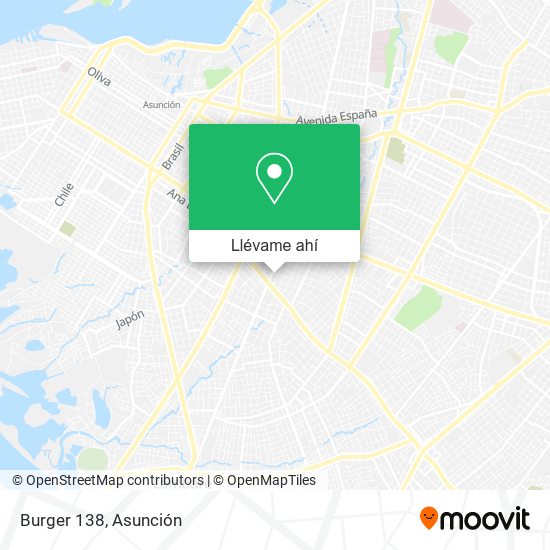 Mapa de Burger 138