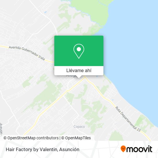 Mapa de Hair Factory by Valentin