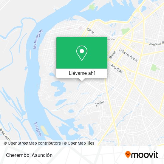 Mapa de Cherembo
