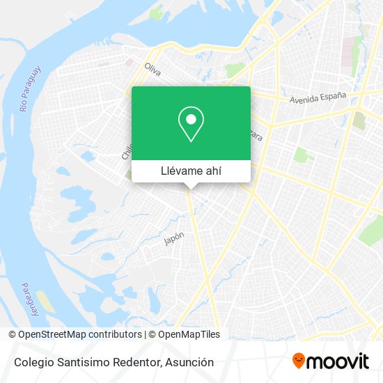 Mapa de Colegio Santisimo Redentor