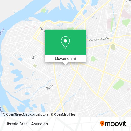 Mapa de Libreria Brasil