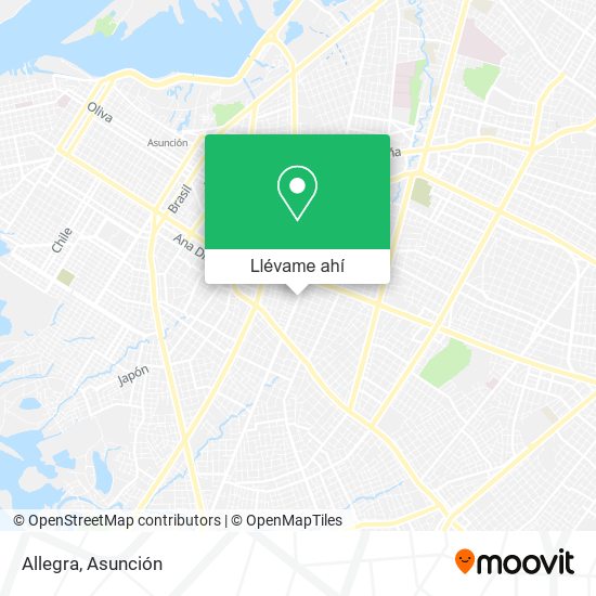 Mapa de Allegra