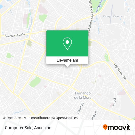 Mapa de Computer Sale