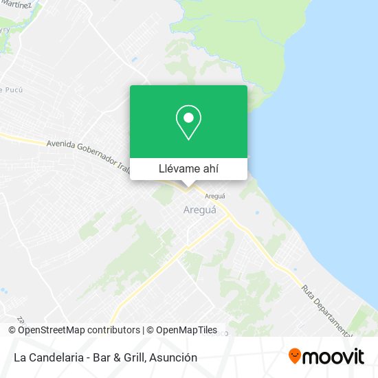 Mapa de La Candelaria - Bar & Grill