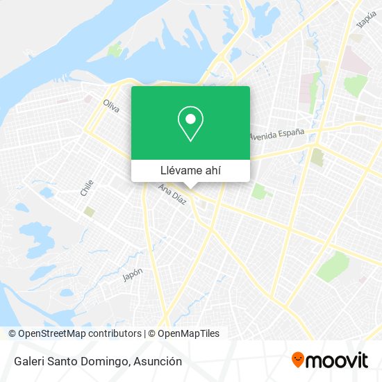 Mapa de Galeri Santo Domingo