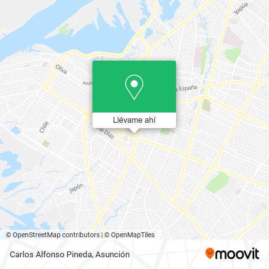 Mapa de Carlos Alfonso Pineda