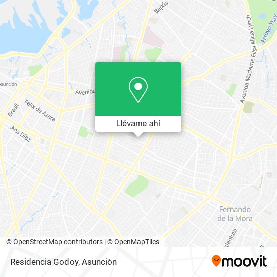 Mapa de Residencia Godoy