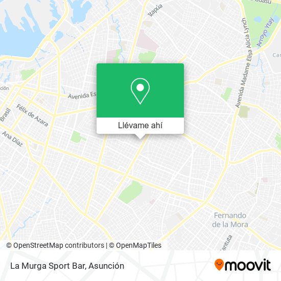 Mapa de La Murga Sport Bar