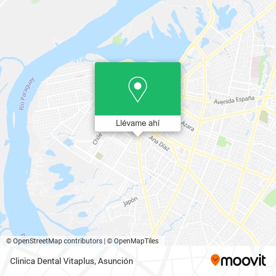 Mapa de Clinica Dental Vitaplus