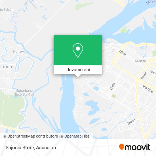 Mapa de Sajonia Store