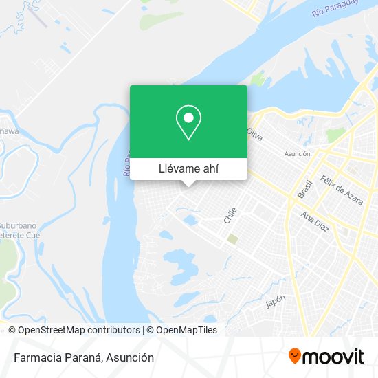 Mapa de Farmacia Paraná