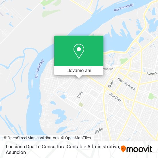 Mapa de Lucciana Duarte Consultora Contable Administrativa