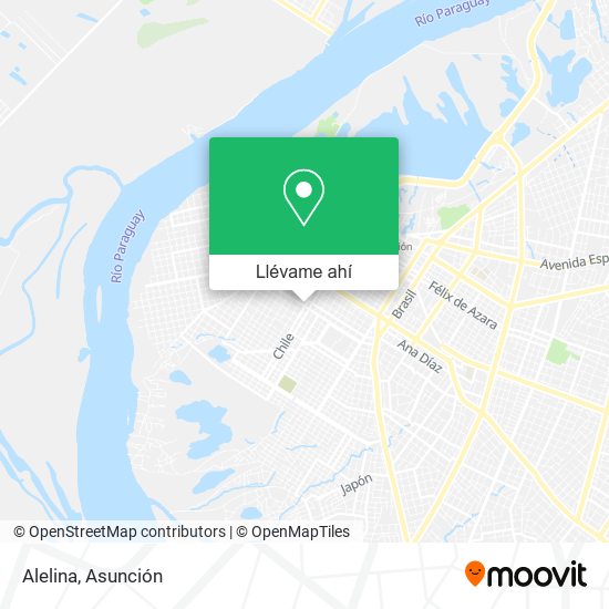 Mapa de Alelina