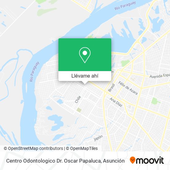 Mapa de Centro Odontologico Dr. Oscar Papaluca