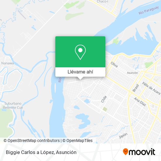 Mapa de Biggie Carlos a López
