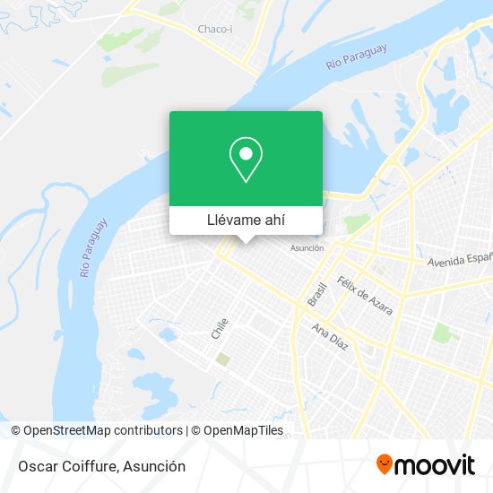 Mapa de Oscar Coiffure