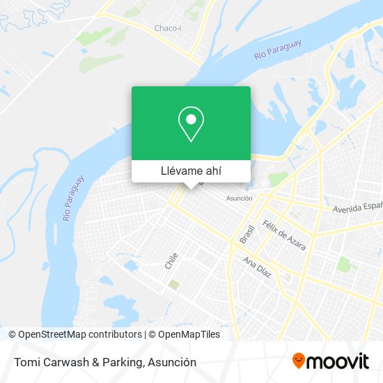 Mapa de Tomi Carwash & Parking
