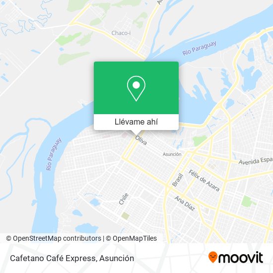 Mapa de Cafetano Café Express