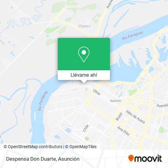 Mapa de Despensa Don Duarte
