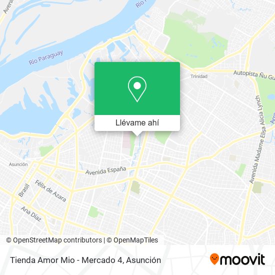Mapa de Tienda Amor Mio - Mercado 4