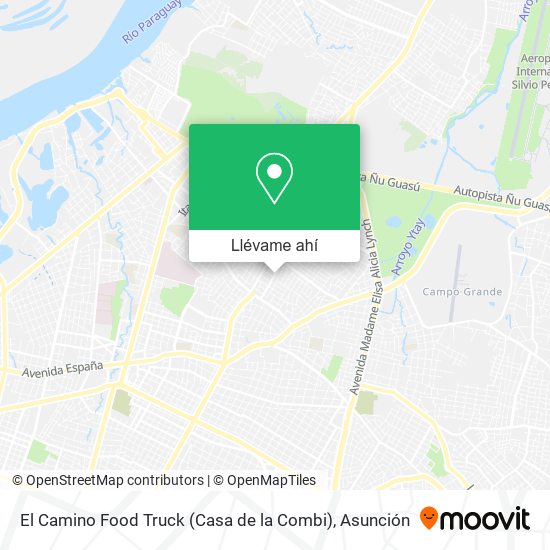 Mapa de El Camino Food Truck (Casa de la Combi)
