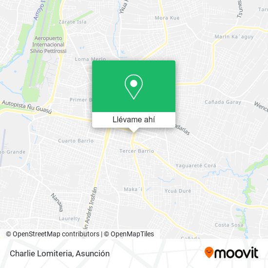 Mapa de Charlie Lomiteria