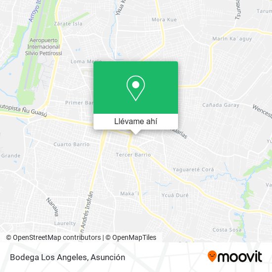 Mapa de Bodega Los Angeles