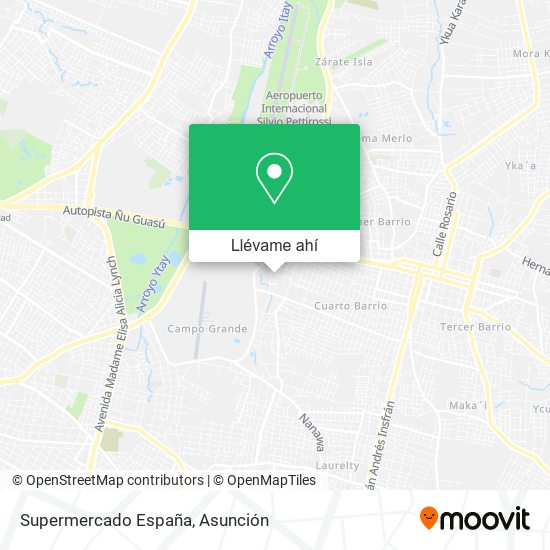 Mapa de Supermercado España