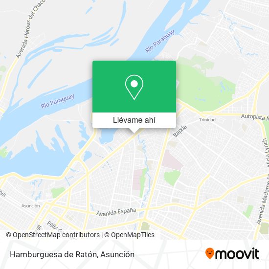 Mapa de Hamburguesa de Ratón