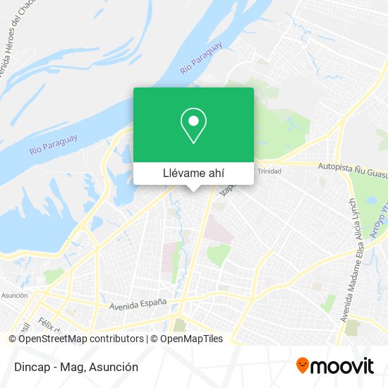 Mapa de Dincap - Mag