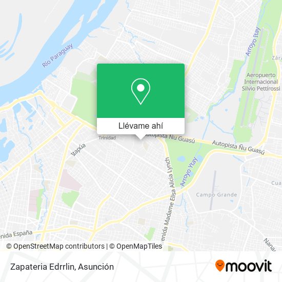 Mapa de Zapateria Edrrlin