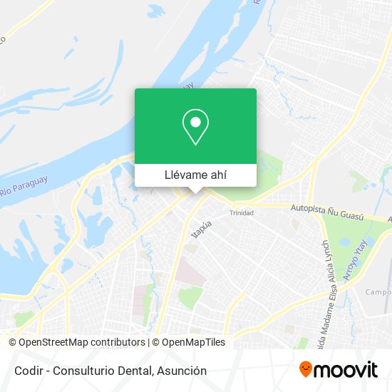 Mapa de Codir - Consulturio Dental