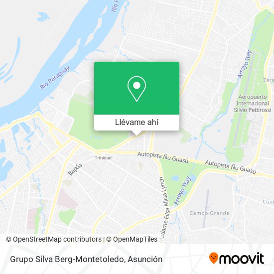 Mapa de Grupo Silva Berg-Montetoledo