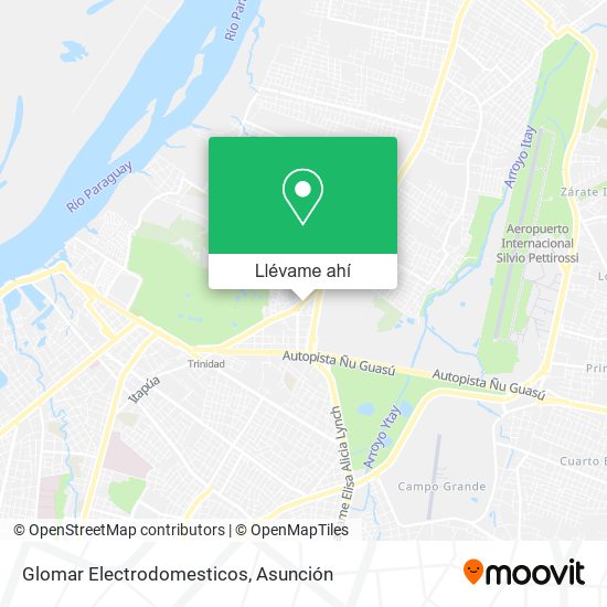 Mapa de Glomar Electrodomesticos