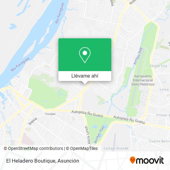 Mapa de El Heladero Boutique