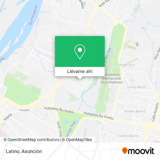 Mapa de Latino