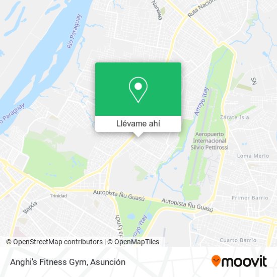 Mapa de Anghi's Fitness Gym