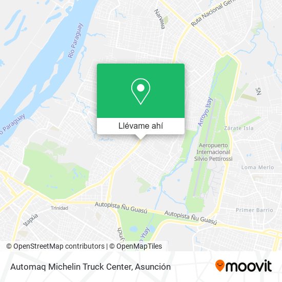 Mapa de Automaq Michelin Truck Center