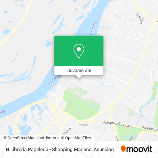 Mapa de N Libreria Papeleria - Shopping Mariano