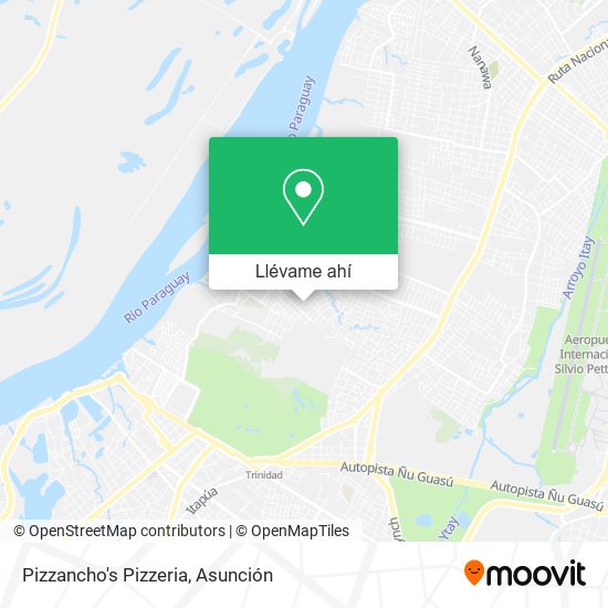 Mapa de Pizzancho's Pizzeria