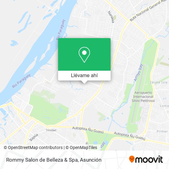 Mapa de Rommy Salon de Belleza & Spa