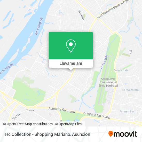 Mapa de Hc Collection - Shopping Mariano