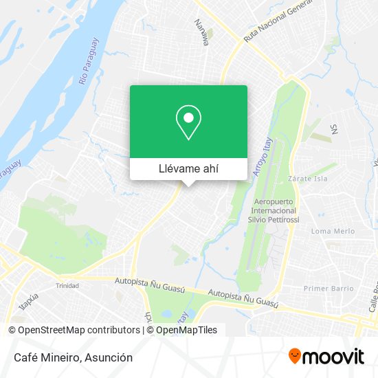 Mapa de Café Mineiro
