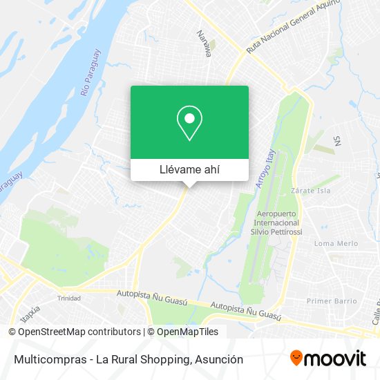 Mapa de Multicompras - La Rural Shopping