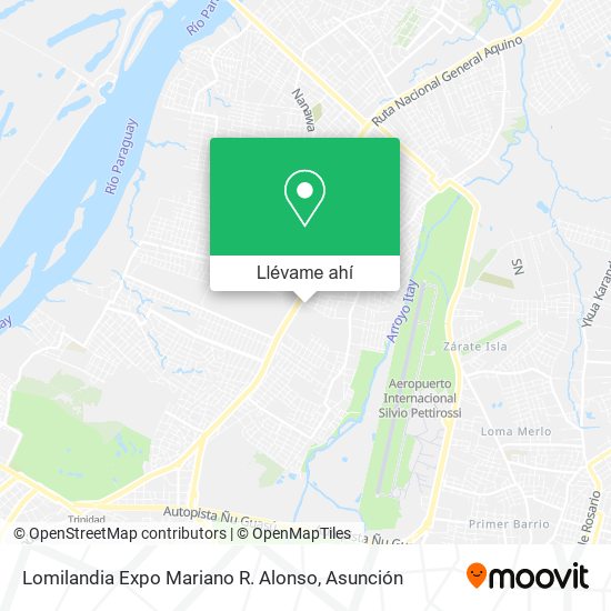 Mapa de Lomilandia Expo Mariano R. Alonso