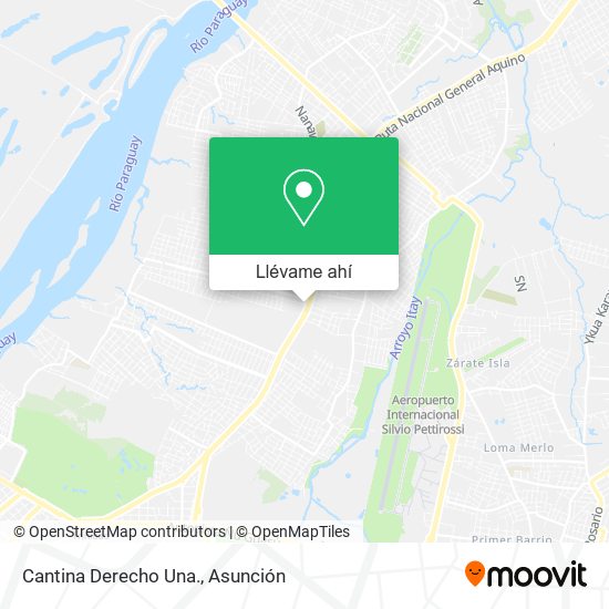 Mapa de Cantina Derecho Una.
