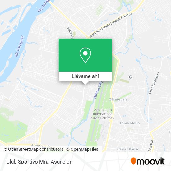 Mapa de Club Sportivo Mra